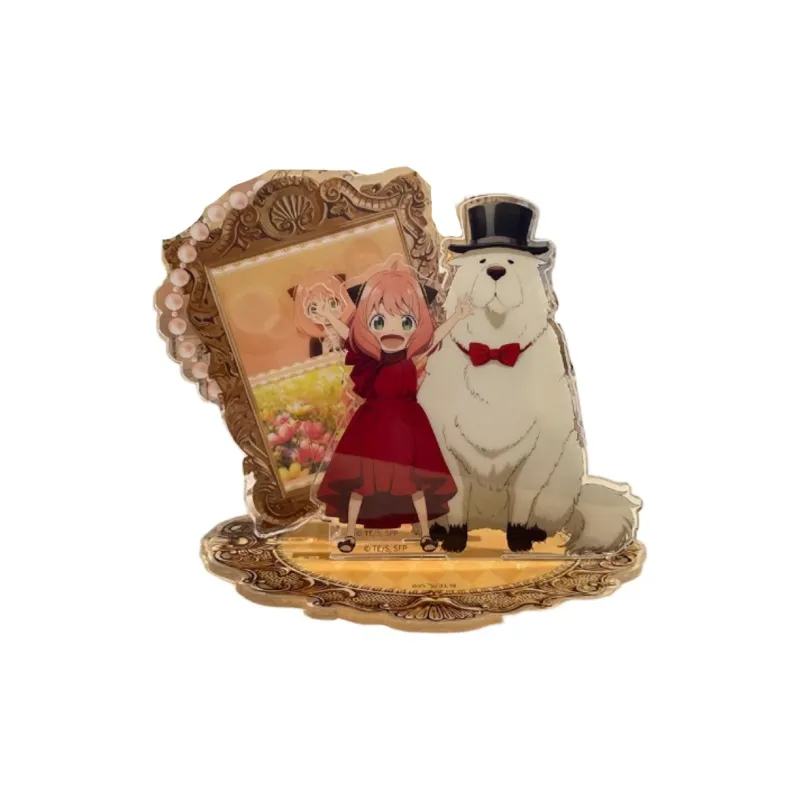 Gu Niang Spy × Family Characters Frangipani Floral Feast Collection Merch Ornament Acrylic Stands-0