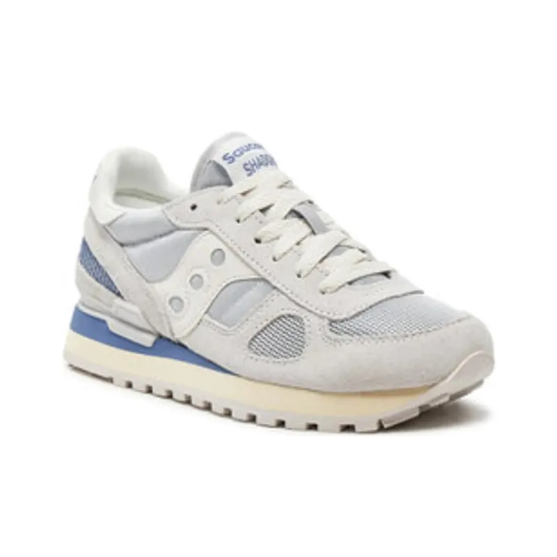 Saucony Shadow Original Anti Slip Wear Resistant Low Top Running Shoes Women's Gray-2