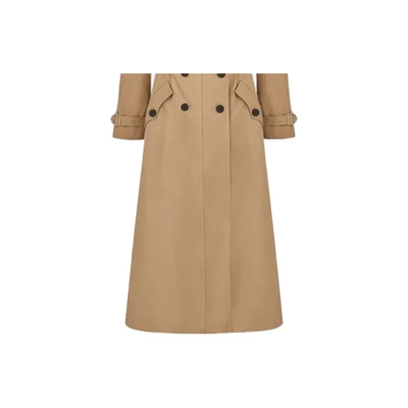 DIOR SS21 Trench Coat Women's Beige-4