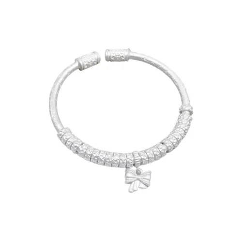 RURA S999 Fine Silver Bangles Women's Silver