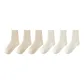 6 Pack-Beige 3+White 3