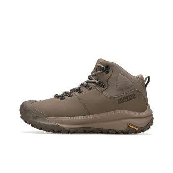 HUMTTO Cushioning Coverage Rebound High Top Hiking Shoes Men's Sand