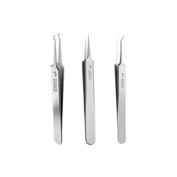 JIANYINGSHU Ultra Sharp Blackhead Remover Set Of 3 Make up Tools Blackhead Removal Needle