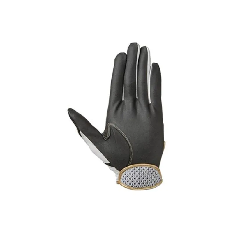 Mizuno Synthetic Leather Polyester Polyurethane Sports Gloves Unisex Black-1