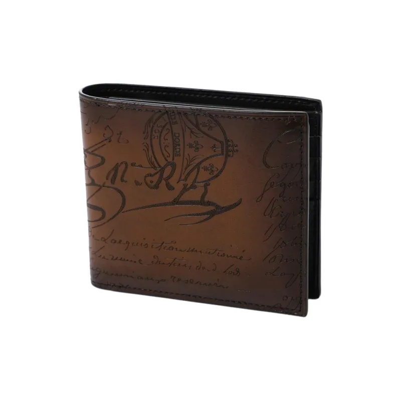 BERLUTI Leather Wallet Men's Brown-1