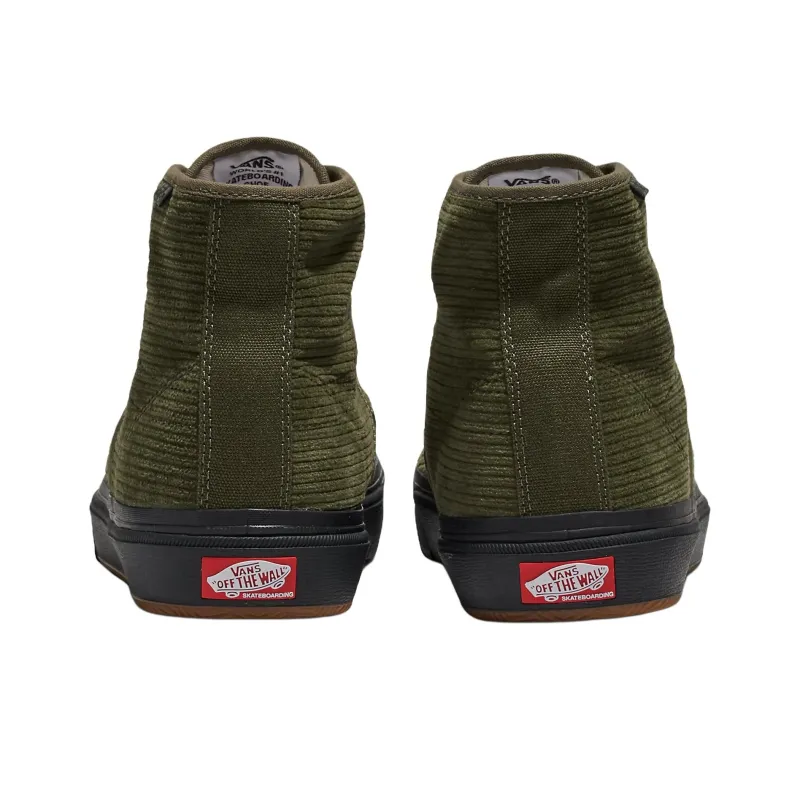 Gilbert Crockett Skate Vans High 'Deconstructed Olive Corduroy'-2