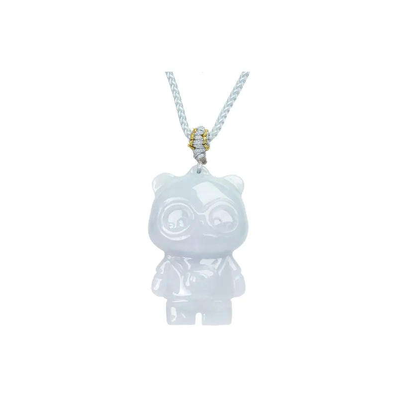 Pengshan Ice Glutinous Panda Doctor Necklace Unisex-0