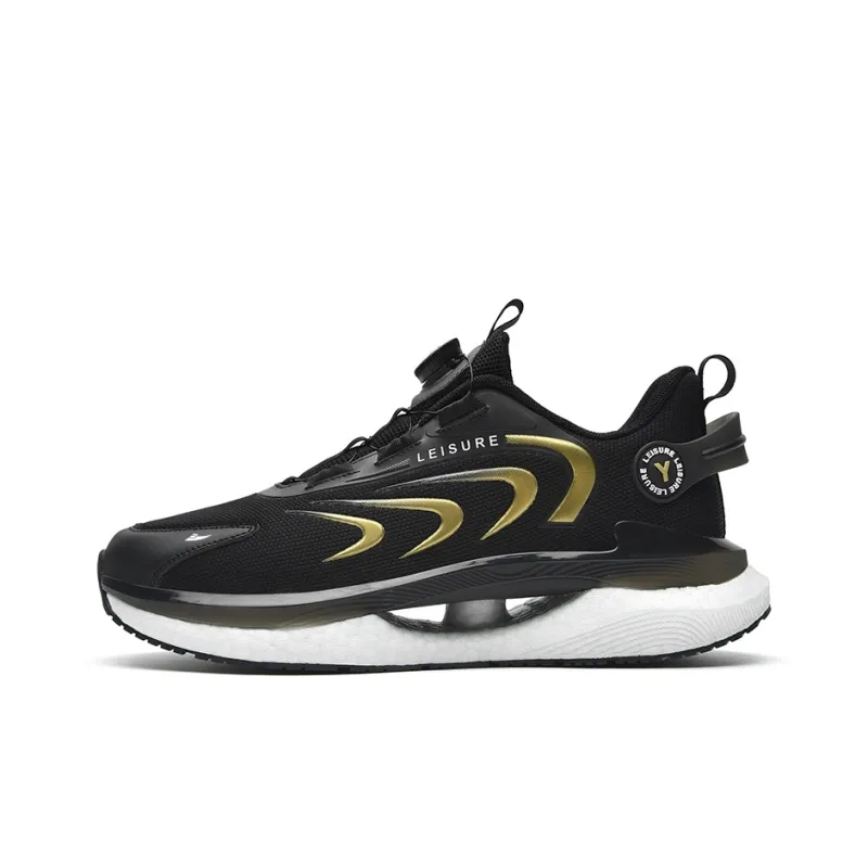 Kuding Cushioning Support Lightweight Low-Top Casual Running Shoes Men's-5