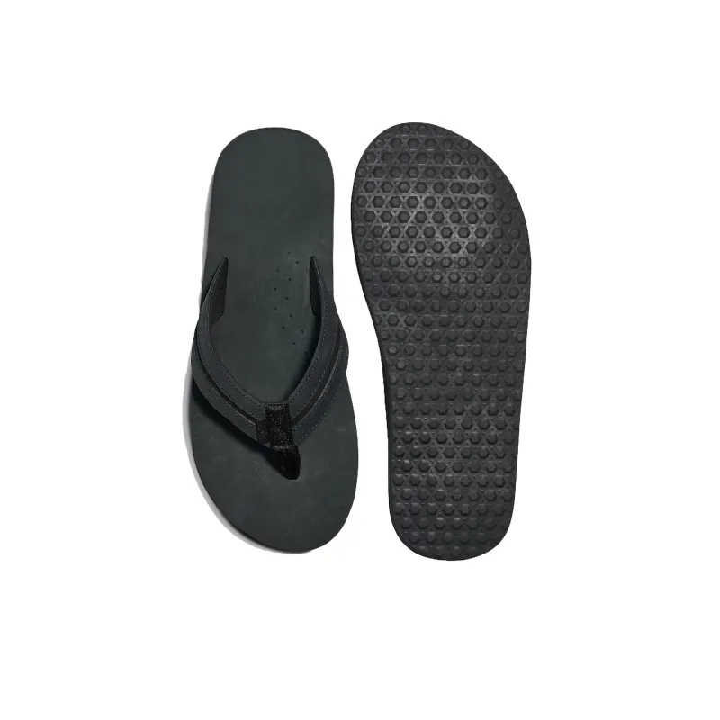 Vans Abrasion-Resistant Slip-Resistant Flip Flops Men's Black-3