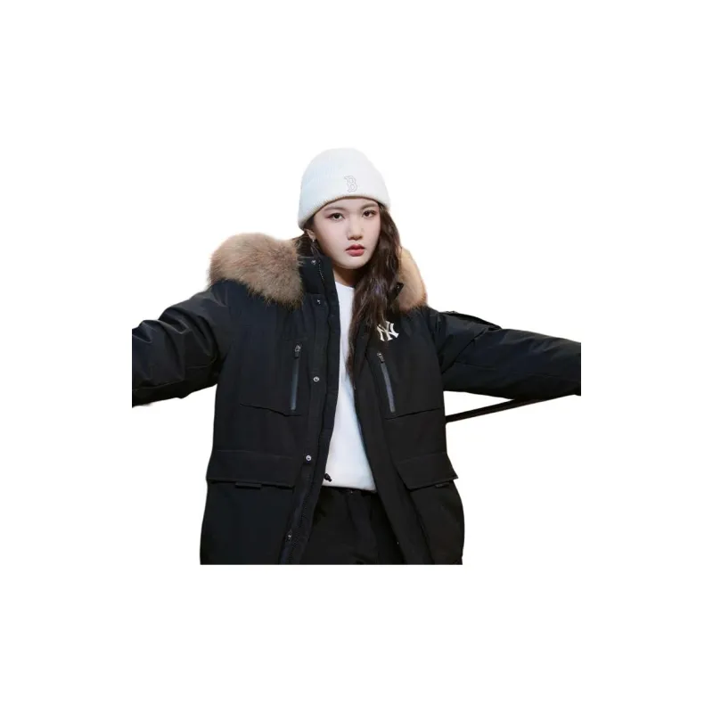 MLB New York Yankees Basic Collection 24FW Down Jacket Unisex Black-8