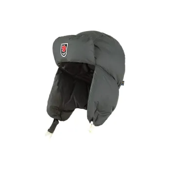 Fjallraven Recycled Polyester Trapper Hats Unisex Black