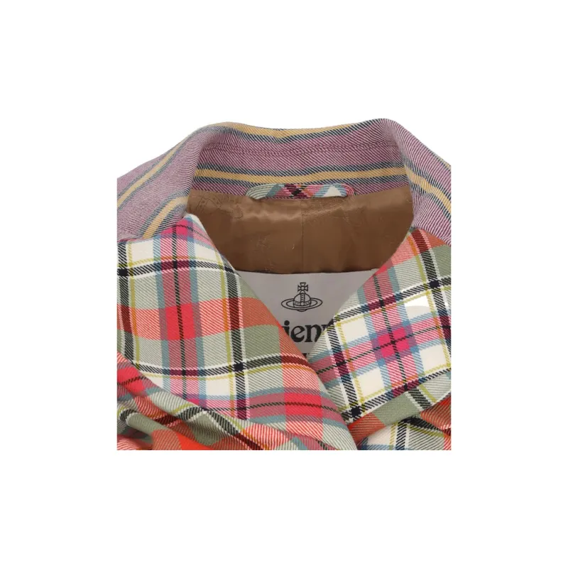 Vivienne Westwood Checked Cropped Jacket-7
