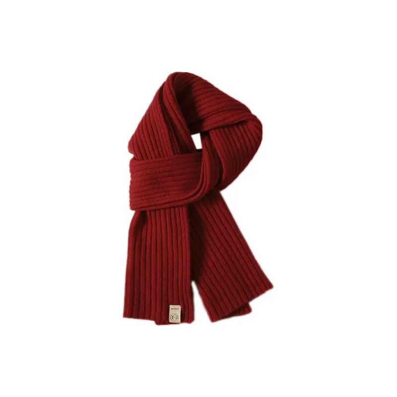 MILLIE'S Wool Knit Scarves Unisex-2