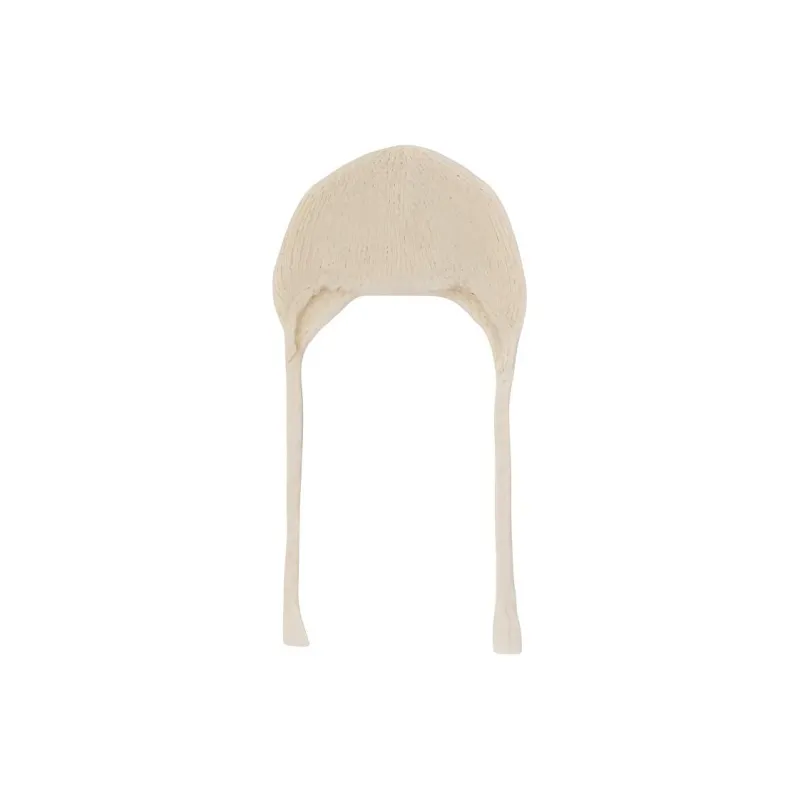 JIL SANDER Mohair Alpaca Polyamide Hats & Caps Women's Beige-0