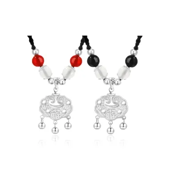 Chongqing Gold Store S999 Fine Silver Necklaces Women's