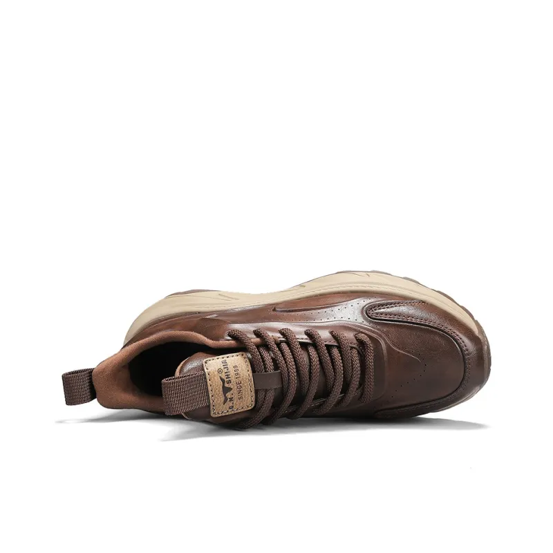 G.N.SHIJIA Height Increasing Wear-Resistant Lightweight Water-Resistant Slip-Resistant Low-Top Casual Shoes Men's-11