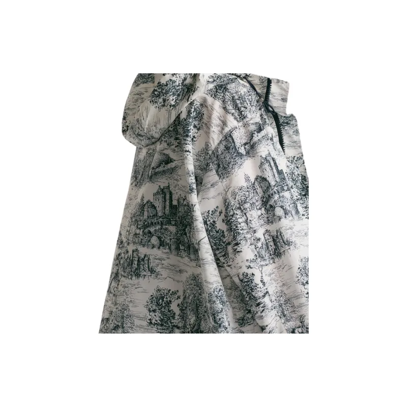 DIOR FW24 Jackets Coats Women's Blue White Mixed Color-4