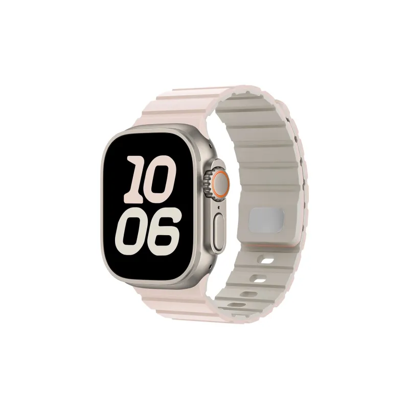 LOVINGCOOL Watch Band Apple Compatibility Silicone Material-6