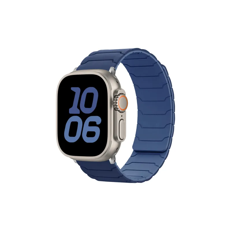 LOVINGCOOL Watch Band Apple Compatibility 46mm Silicone Material-14