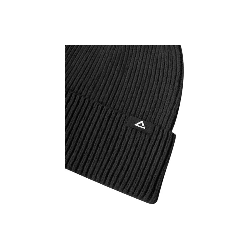 PEAK Polyester Beanies Unisex Black-1