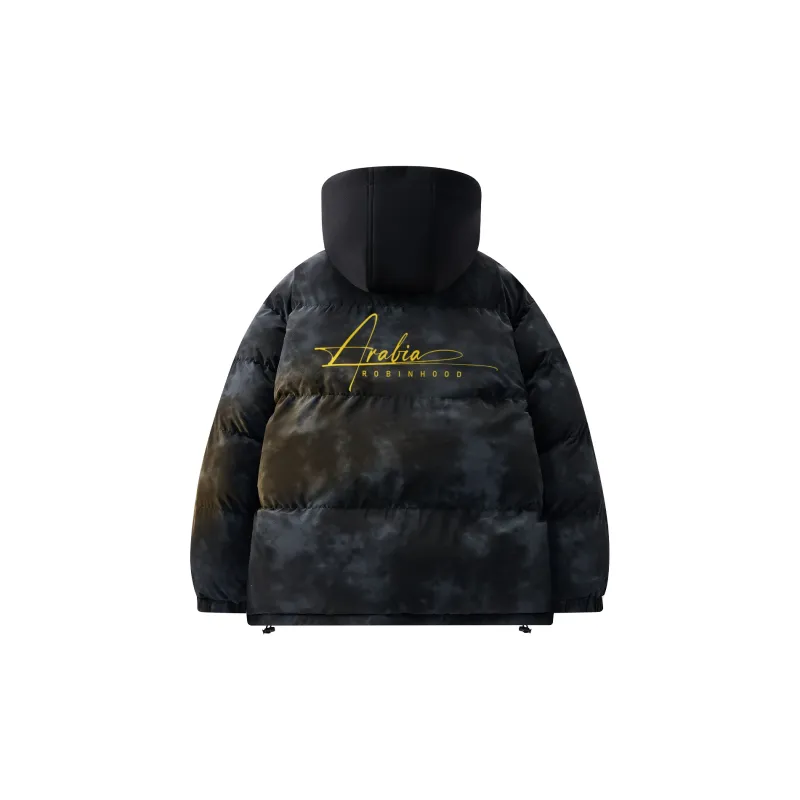 ROBINHOOD Puffer Jacket Unisex Black-1