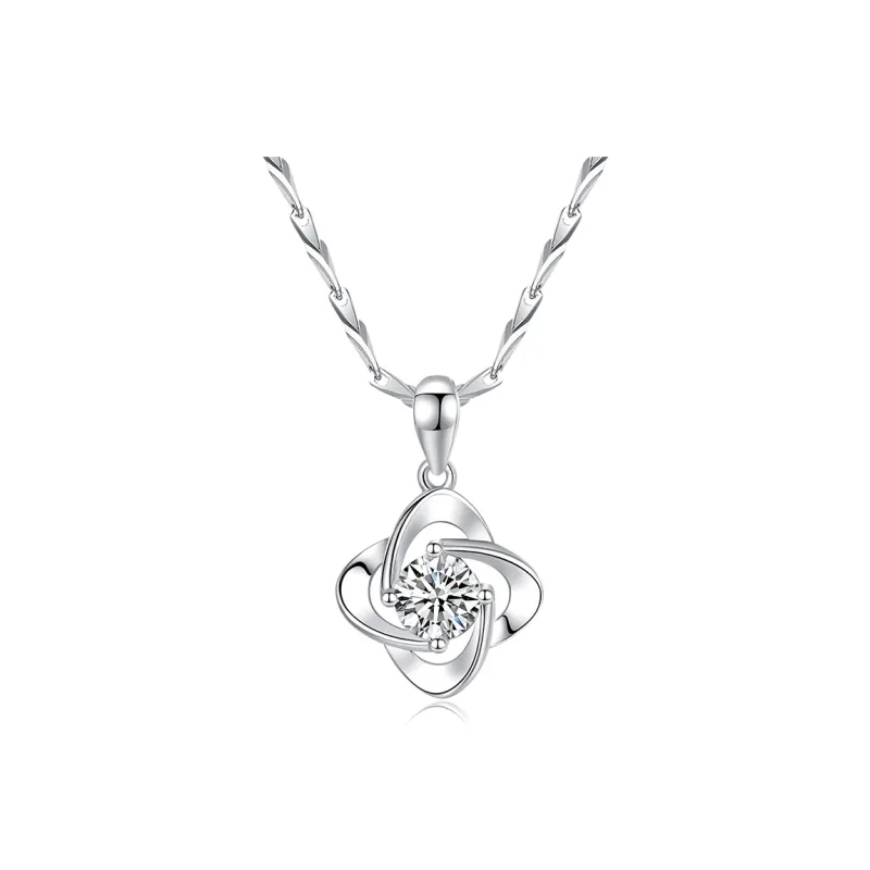 VEODO 999 Fine Silver Necklaces Women's Silver Gift Box Set-0