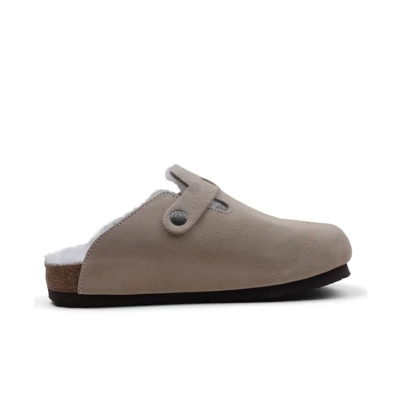 East Garden Works EVA Cork Sole Slip Resistant Abrasion Resistant Birkenstock Closed Toe Slippers Unisex-16
