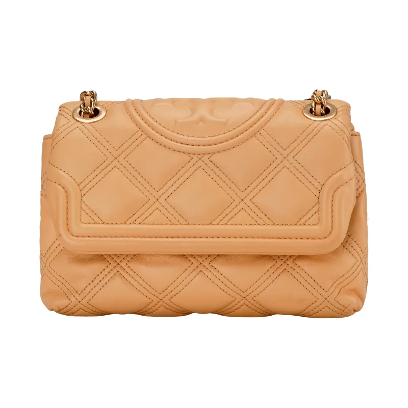 TORY BURCH Fleming Sheepskin Chain Bag Crossbody Bag Shoulder Bag Women's Jackfruit Yellow-1