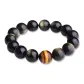 14mm Obsidian Beaded Bracelets
