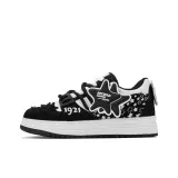 Black White