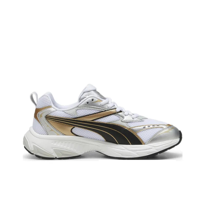 PUMA Morphic 'White Gold Silver'-1