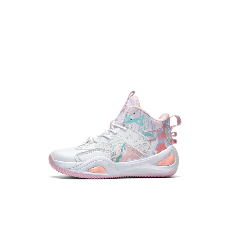 ROBINHOOD Abrasion Resistant Support Children's Basketball Shoes Teenagers-2