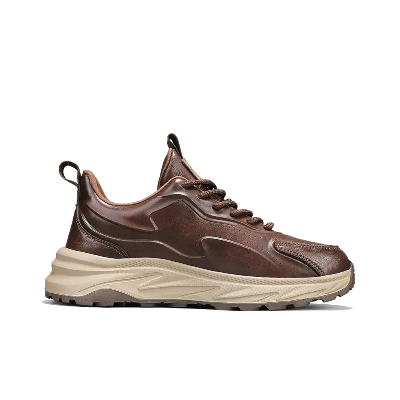 G.N.SHIJIA Height Increasing Wear-Resistant Lightweight Water-Resistant Slip-Resistant Low-Top Casual Shoes Men's-9