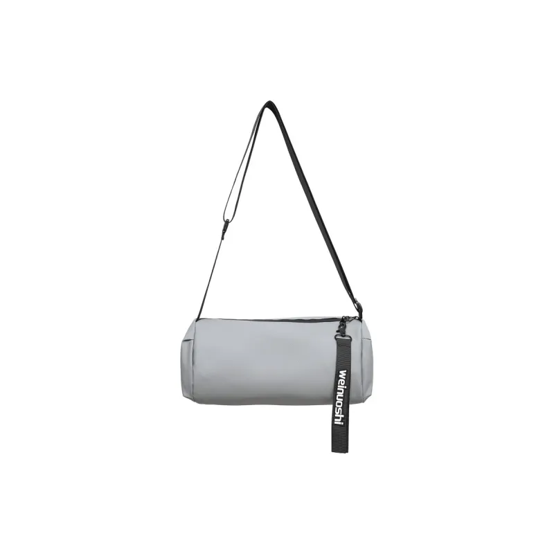 DALO Nylon Bucket Bag Crossbody Bag Unisex White/Black/Gray/Khaki-6