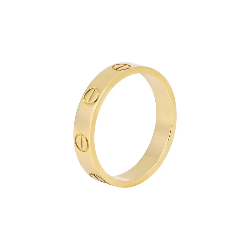 Cartier 2010s 18K Yellow Gold Mini Love Ring-0