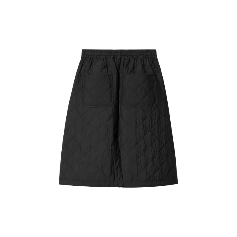 Carhartt WIP FW24 Casual Long Skirt Women's Black-1