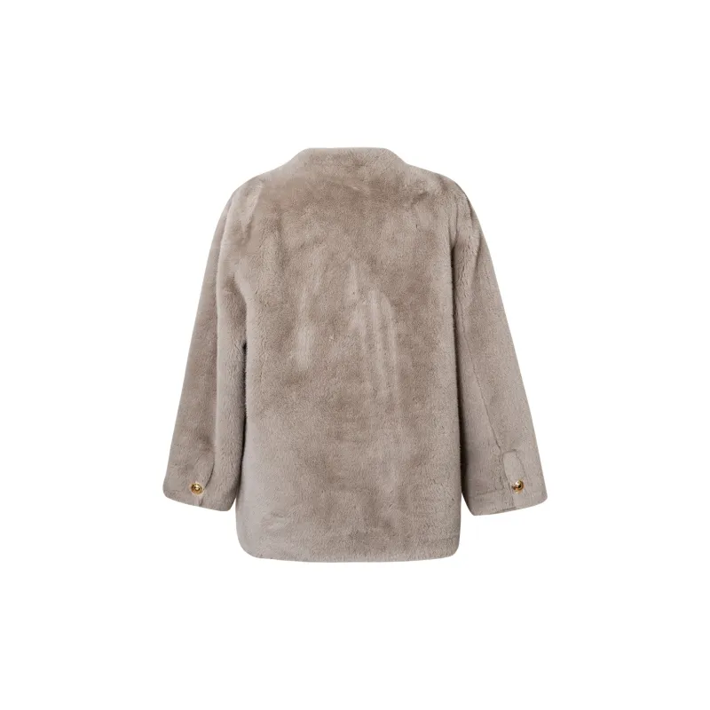ROEYSHOUSE Velvet feel Coat Women's-5