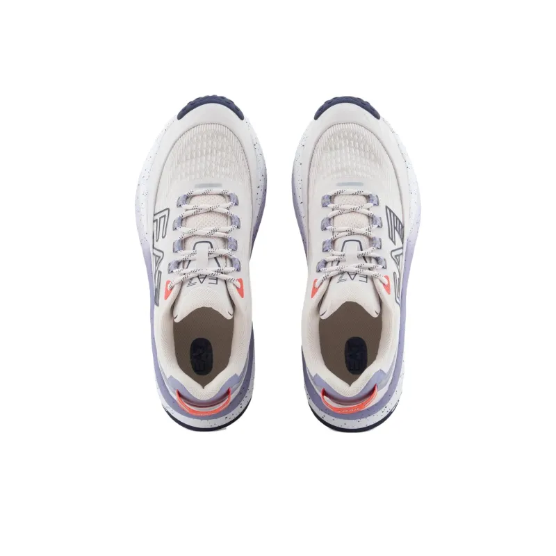 EMPORIO ARMANI EA7 Sonic Trail Low Top Casual Shoes Men's White-3