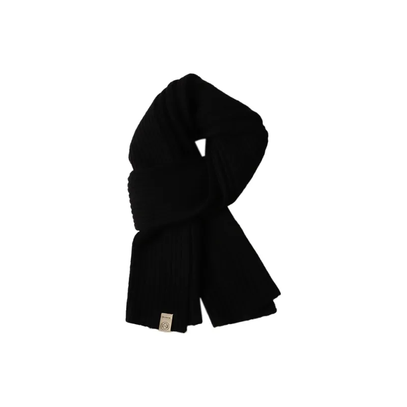 MILLIE'S Wool Knit Scarves Unisex-4