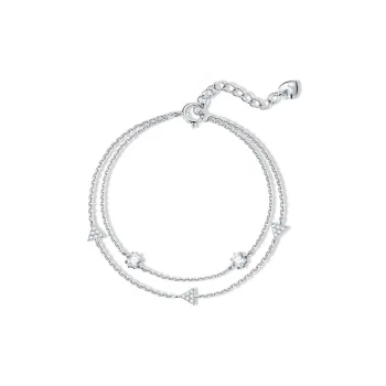 Trpopo 925 Sterling Silver Bracelets Women's