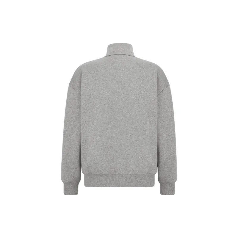 DIOR High Neck Zip Detailed Sweatshirt-1