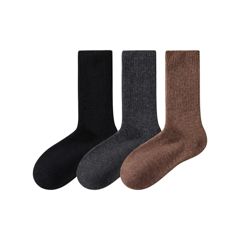 Temooues Mid Calf Socks Women's Combo Set-7