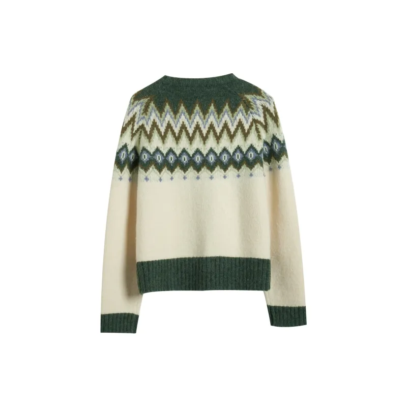 Olrain Sweaters Women's Green-1
