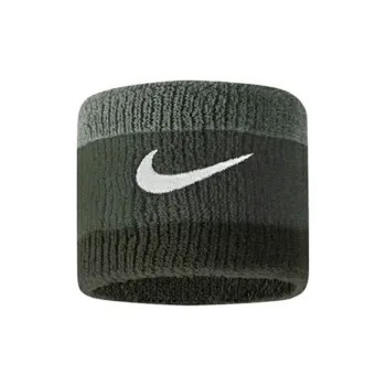 Nike Running Tennis Wristbands Protective Olive Green Cotton Nylon Polyester Rubber Unisex