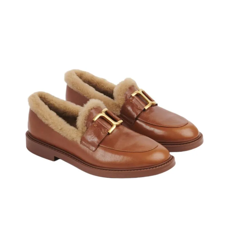 Chloe Marcie Loafers Women's Brown-2