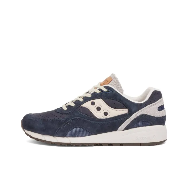 Saucony Shadow 6000 Anti Slip Wear Resistant Low Top Running Shoes Men's Blue-0