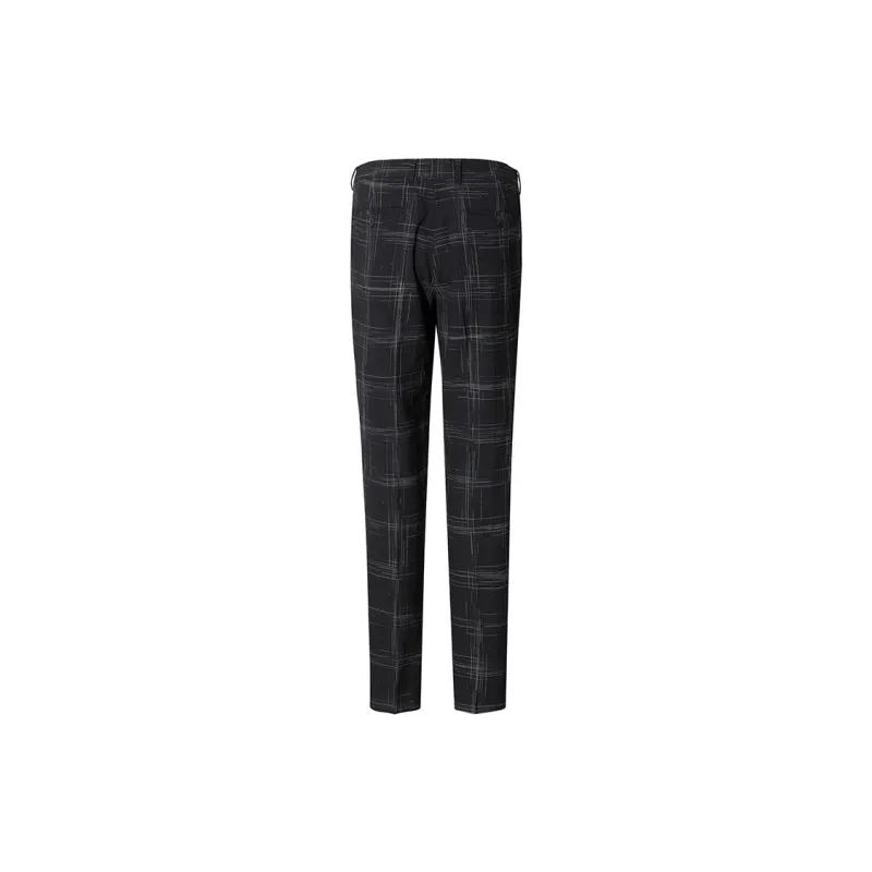 RARE Suit Trousers Men Black-1