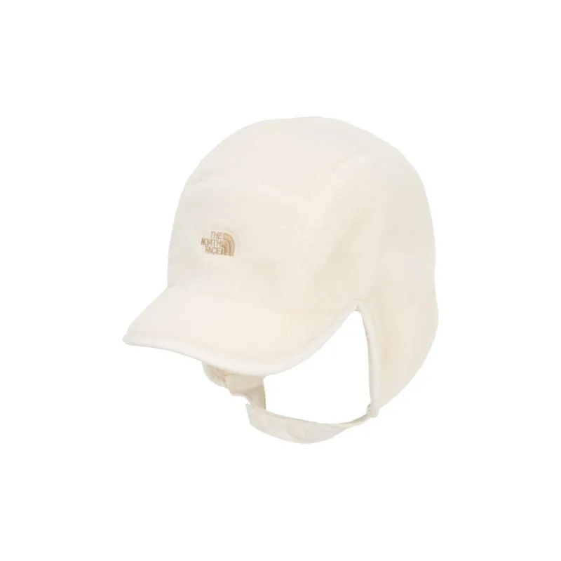 THE NORTH FACE Polyester, Wool Trapper Hats Kids' Ecru-0