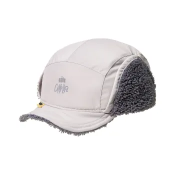MADEN Polyester Trapper Hats Men's Mountain Rock Gray