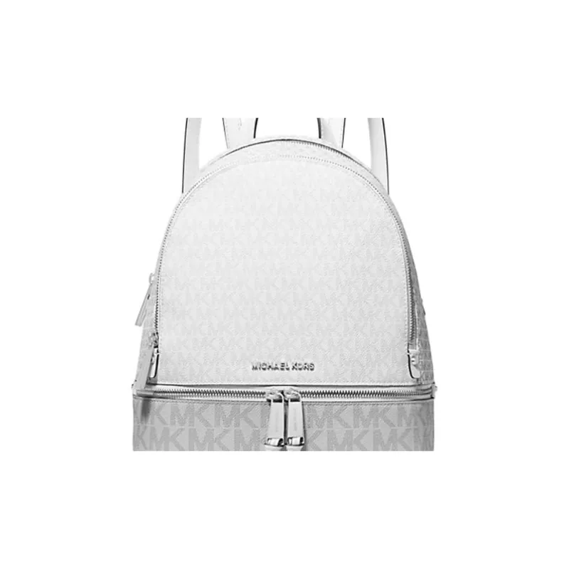 MICHAEL KORS Rhea Medium Color Block Logo Backpack-3